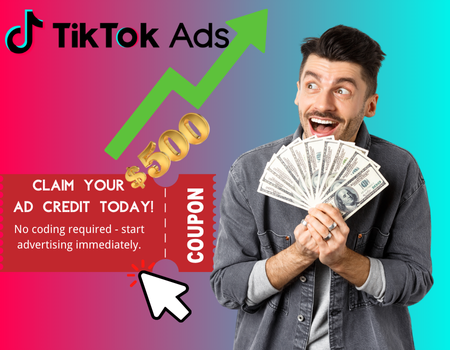 TikTok Ad Credit Promotion